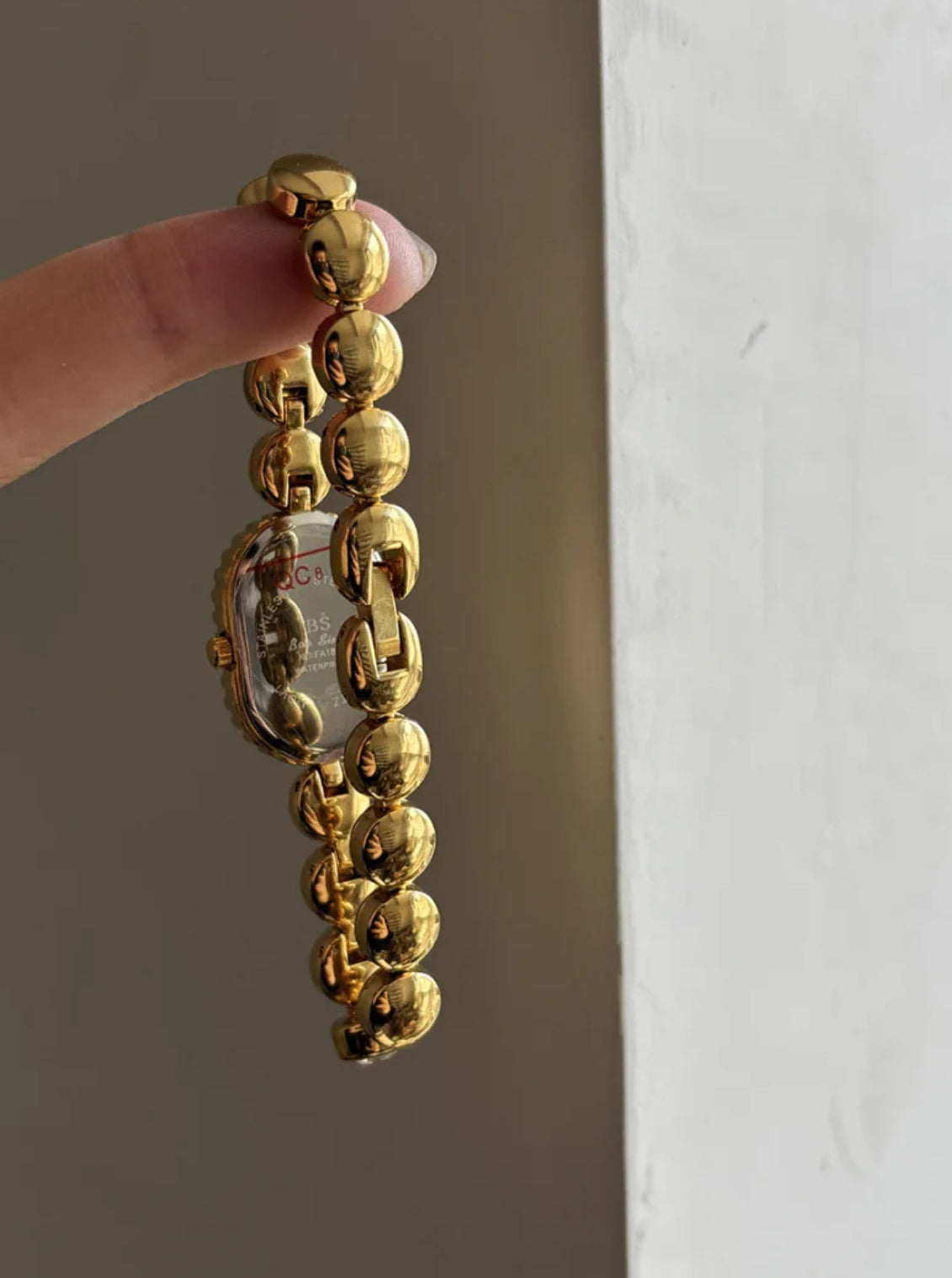 Vintage Oval Dial Jewelry Bracelet Watch