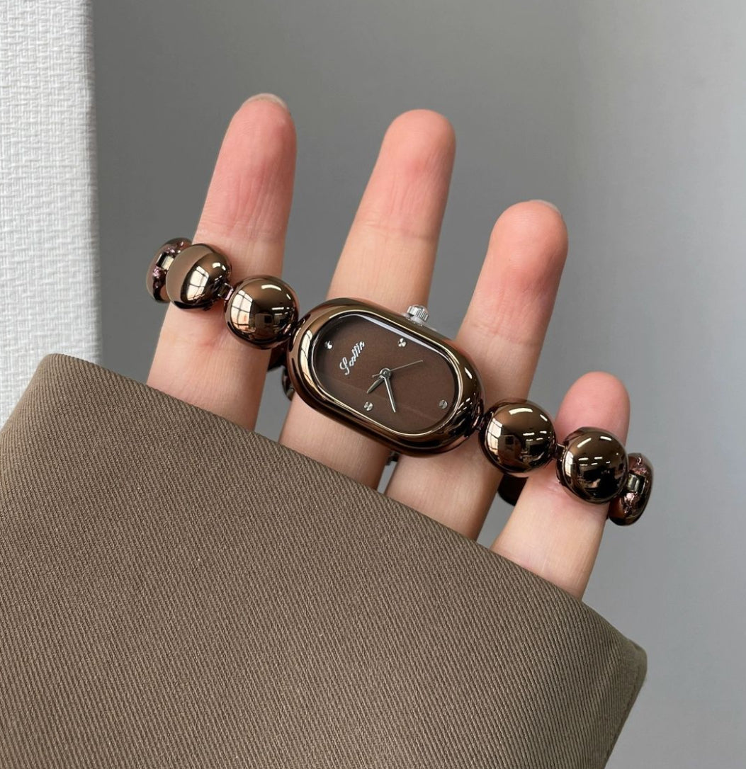 Vintage Oval Women's Bracelet Watch