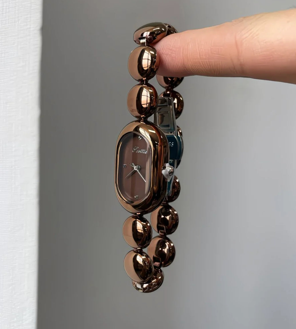 Vintage Oval Women's Bracelet Watch