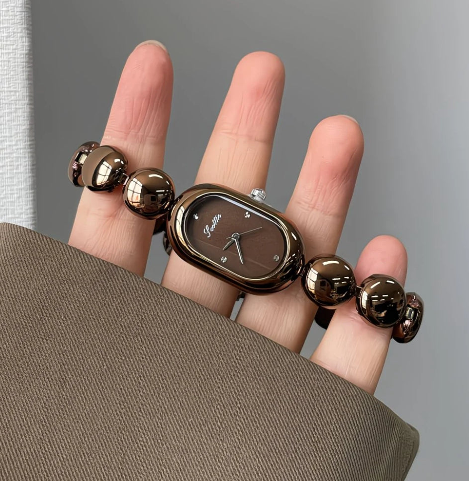 Vintage Oval Women's Bracelet Watch