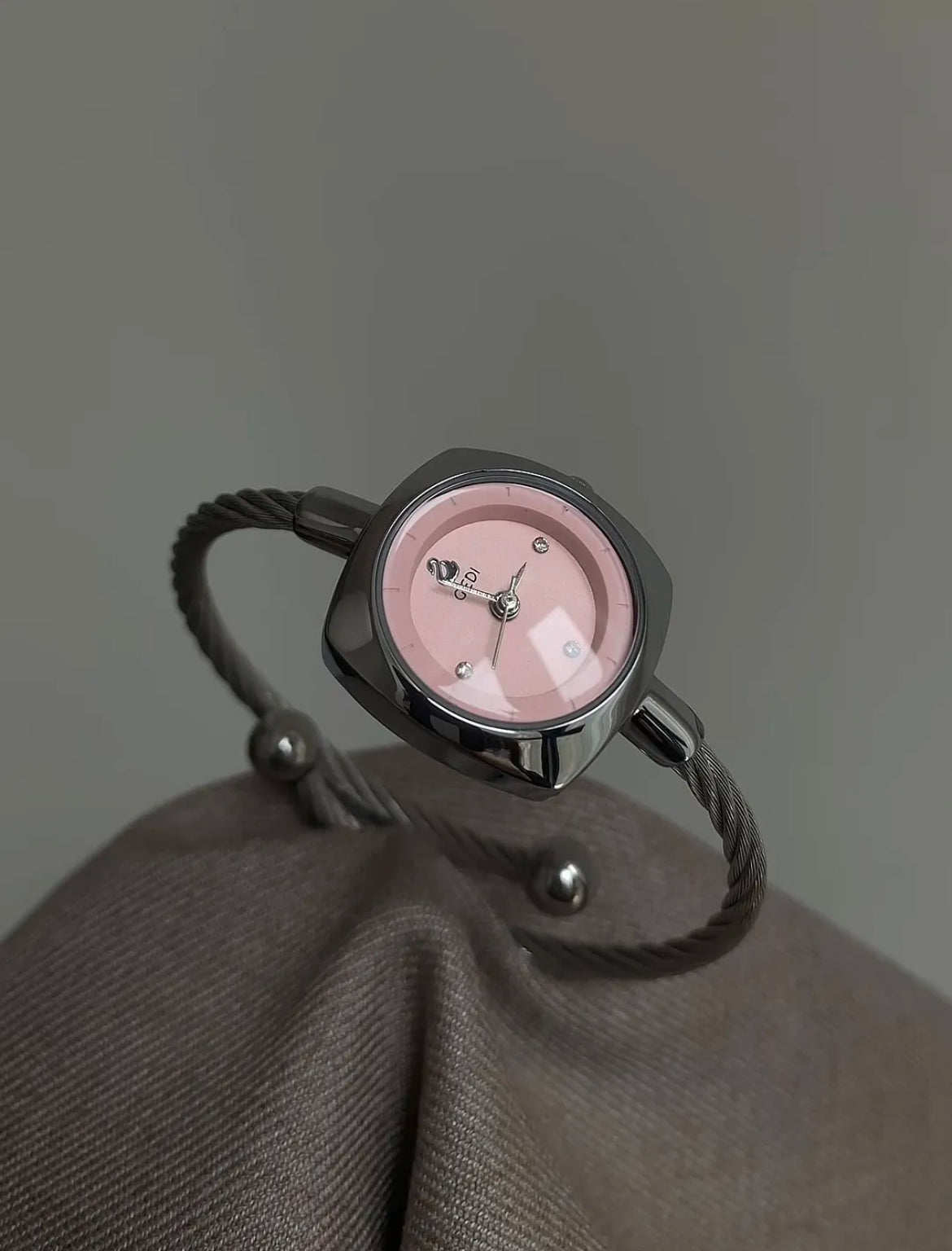 Square Round Women Bracelet Watch