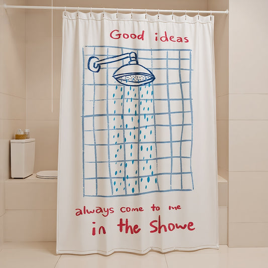 Good Idea Creative Cute Shower Curtain