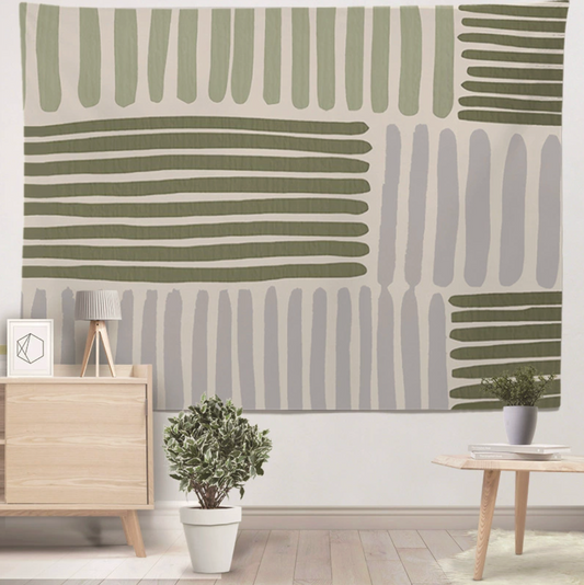 Creative Wall Hanging Cloth - Green Style