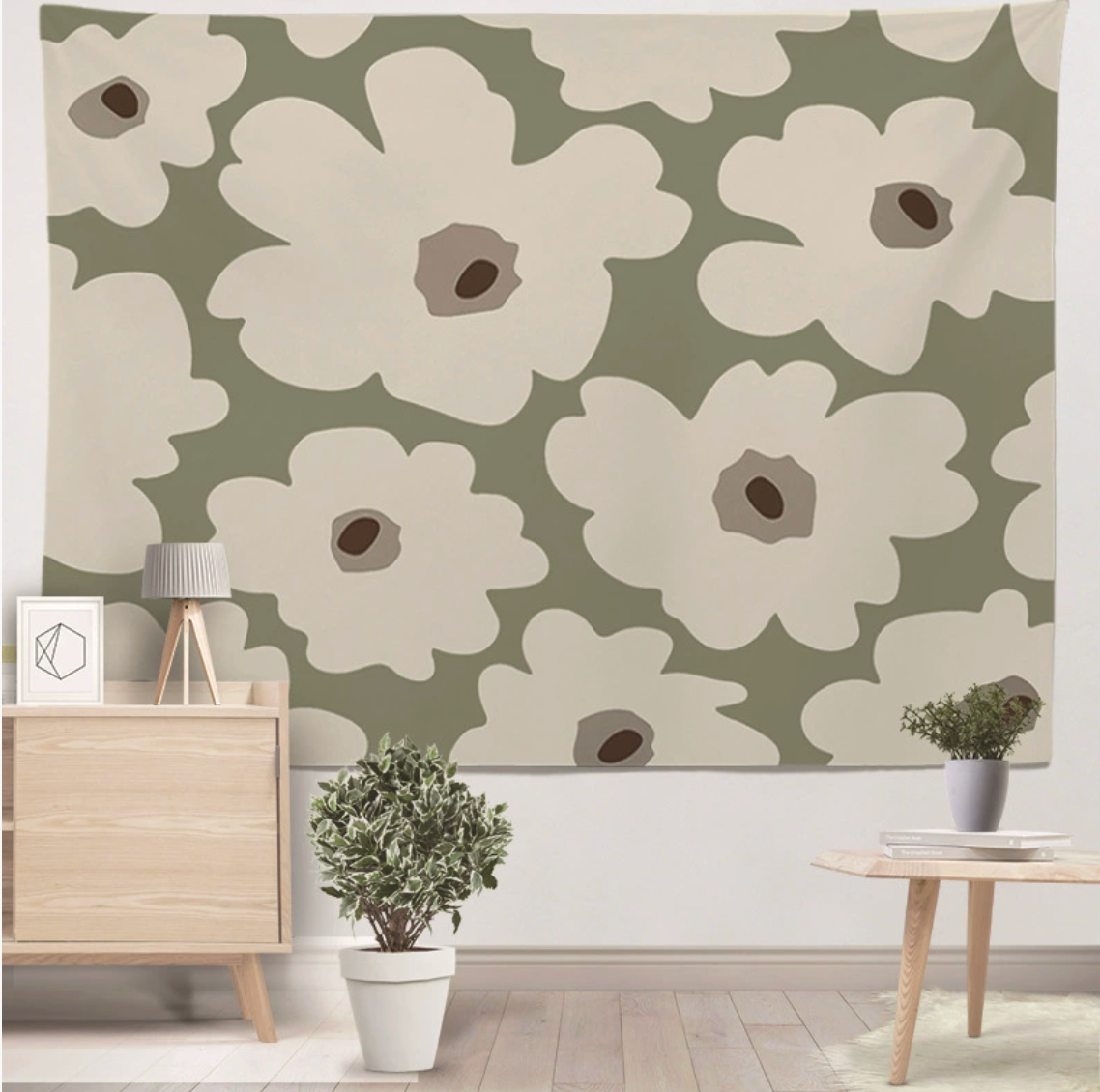 Creative Wall Hanging Cloth - Green Style