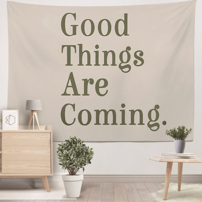 Creative Wall Hanging Cloth - Green Style