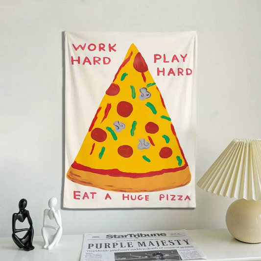 Creative Wall Hanging Cloth - Food Style