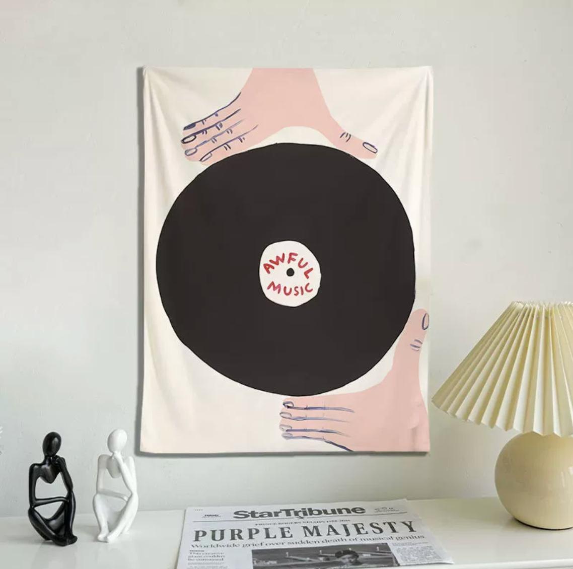 Creative Wall Hanging Cloth - Food Style