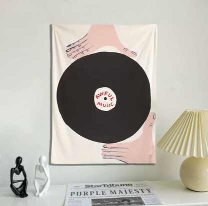 Creative Wall Hanging Cloth - Food Style