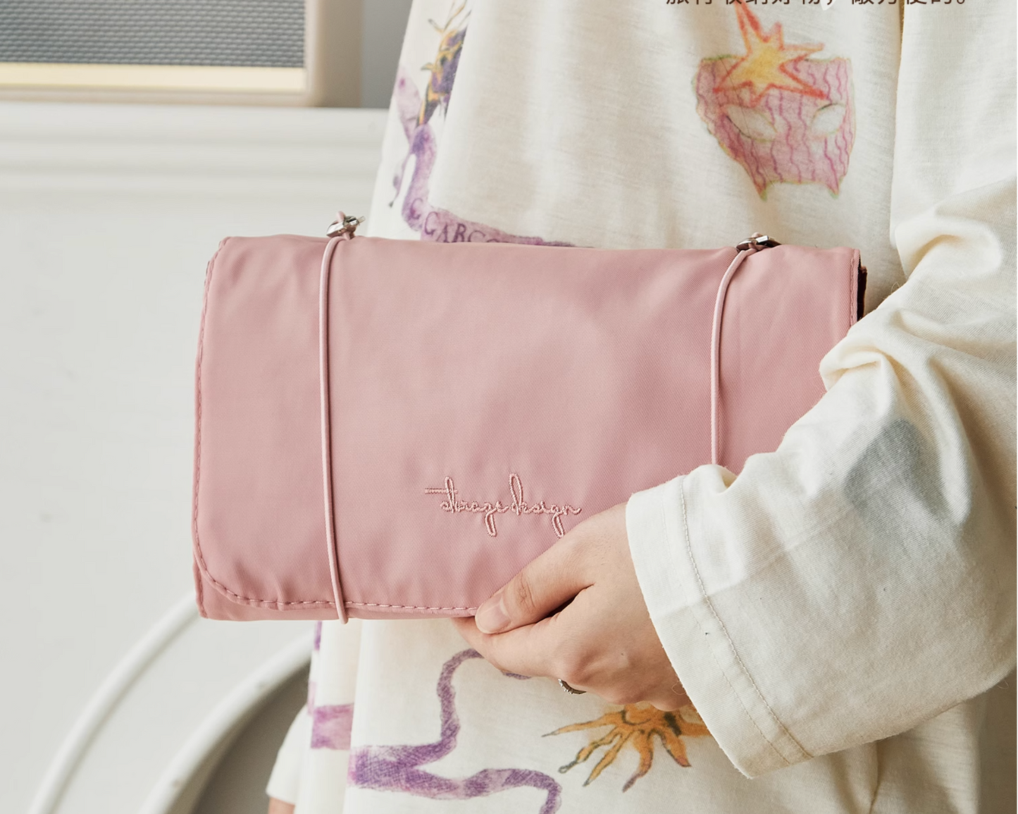 Portable Large Capacity 4 in 1 Makeup Bags Portable Folding Travel Cosmetics Storage Toiletry Bag Detachable Cosmetic Bag