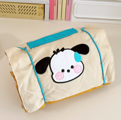 Cute Cartoon Characters High-Capacity Collapsible Portable Travel Storage Bag Cosmetic Washing Bag