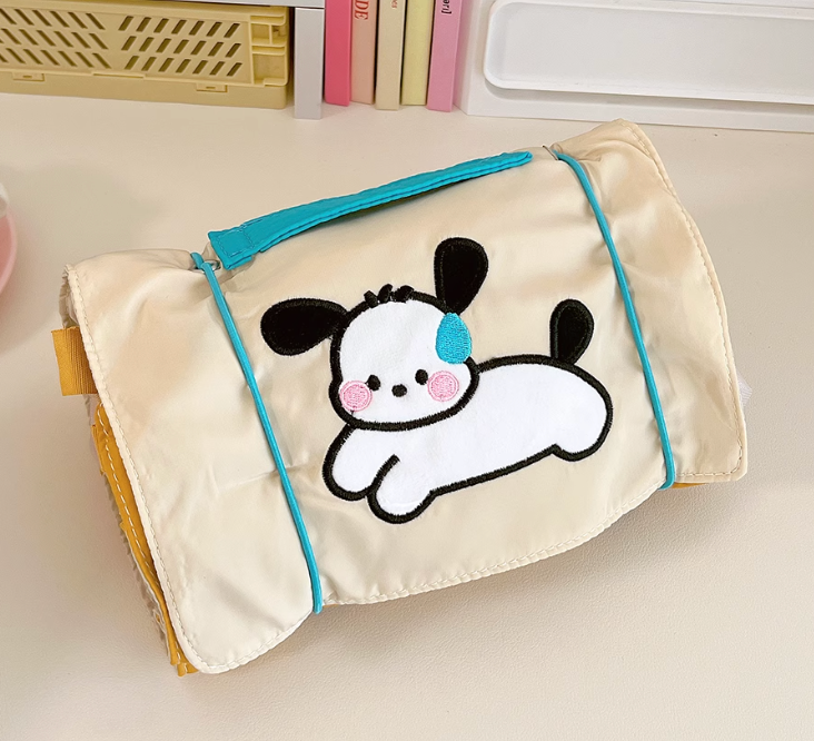 Cute Cartoon Characters High-Capacity Collapsible Portable Travel Storage Bag Cosmetic Washing Bag