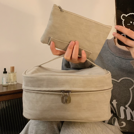 Toiletry Makeup Bag Travel Cosmetic Bag Portable Women Makeup Case Waterproof Multifunctional Washing Pouch Women's Cosmetic Bag Large capacity