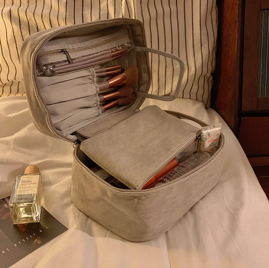 Toiletry Makeup Bag Travel Cosmetic Bag Portable Women Makeup Case Waterproof Multifunctional Washing Pouch Women's Cosmetic Bag Large capacity