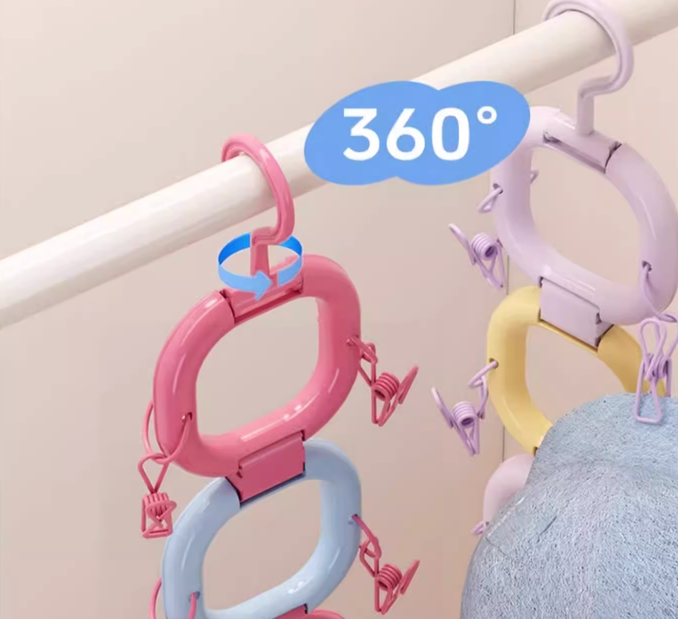Cute Clip Combination Hanger