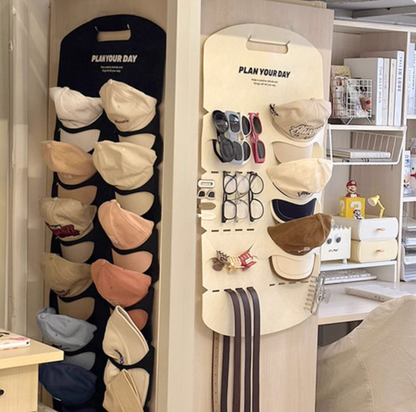 Felt Hanger For Hats/ Accessories（ Two free traceless hook）