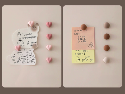 Fixed note Refrigerator Magnets