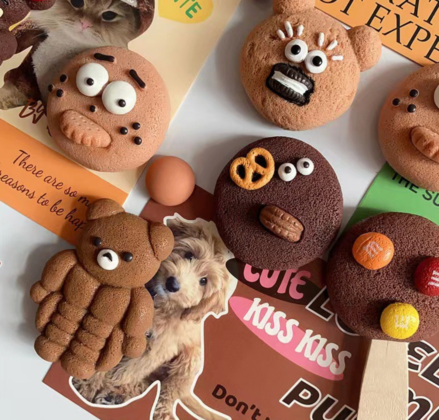 Cookie Refrigerator Magnets
