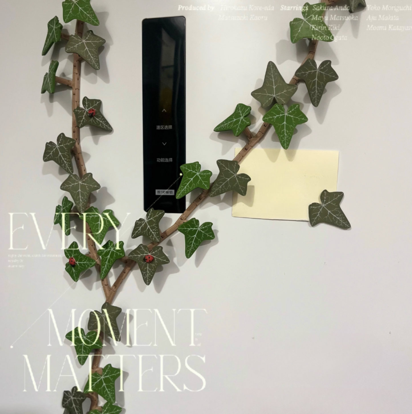 Fridge Magnets English Ivy Fridge Magnet 3D Printed Durable Magnet Ivy Magnets with Articulating Stems