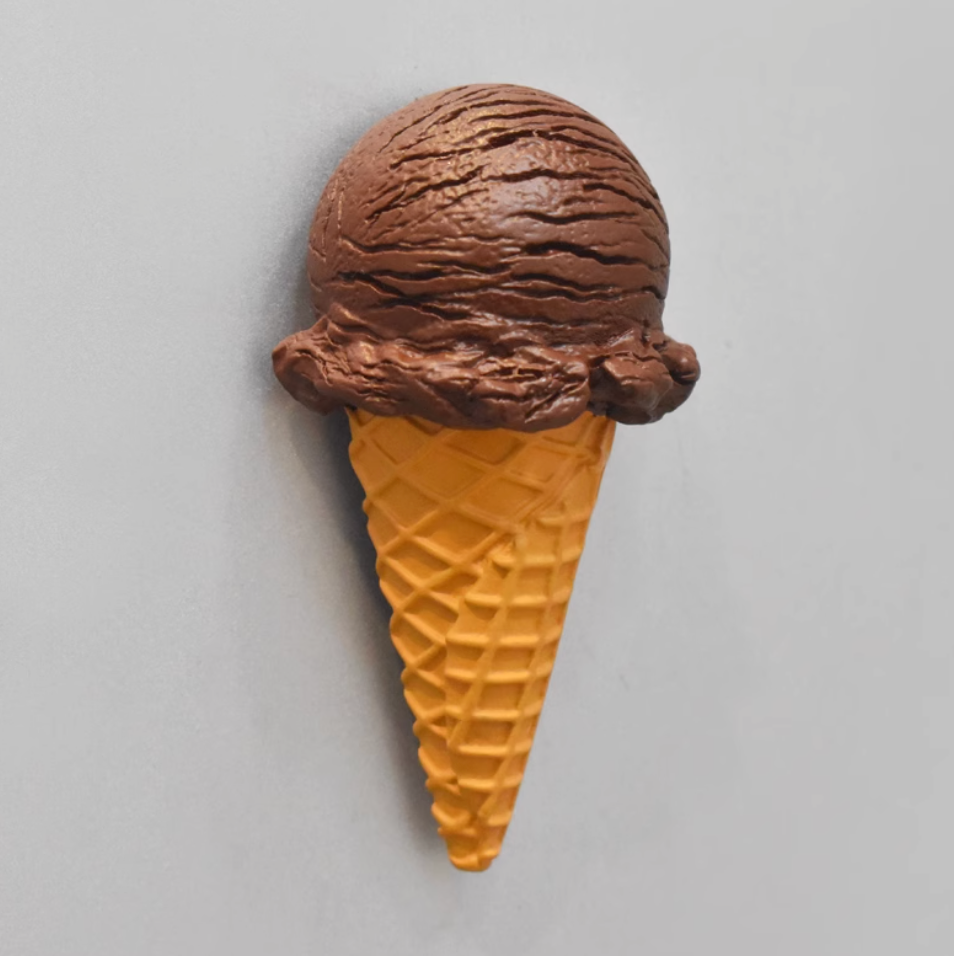 Summer Chocolate Ice Cream Refrigerator Magnets Cute Fridge Stickers Food Magnetic Buckle For Kitchen Home Decoration
