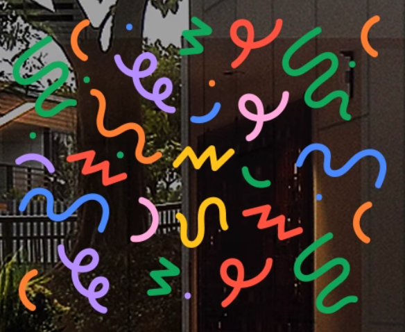 Static Line Glass Stickers (no glue)