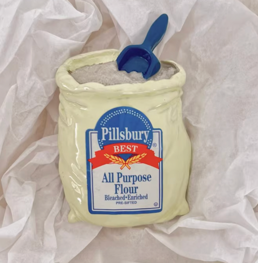 Flour Bag Fridge Magnet (large)