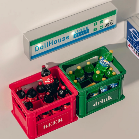 Market Turnover Boxes Refrigerator Magnets, Bottle Opener Refrigerator Magnets