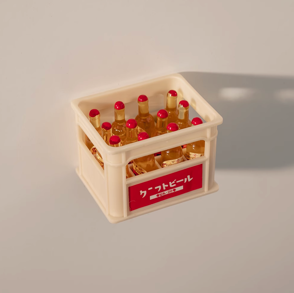 Market Turnover Boxes Refrigerator Magnets, Bottle Opener Refrigerator Magnets