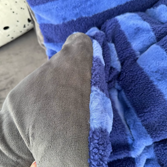 Thickened Winter Plush Bed Sheets Set (Fitted sheet）