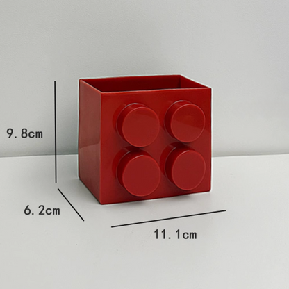 Building Blocks Refrigerator Storage Rack Magnetic Wall-mounted Sundry Items Storage Box Refrigerator Side Storage Rack