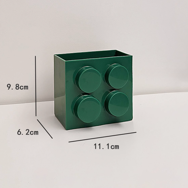 Building Blocks Refrigerator Storage Rack Magnetic Wall-mounted Sundry Items Storage Box Refrigerator Side Storage Rack
