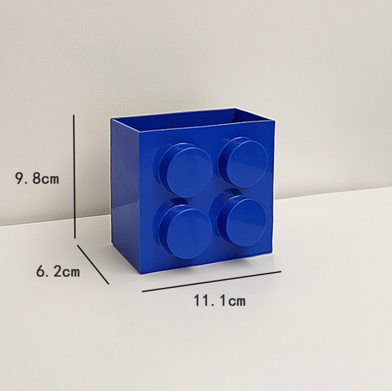 Building Blocks Refrigerator Storage Rack Magnetic Wall-mounted Sundry Items Storage Box Refrigerator Side Storage Rack
