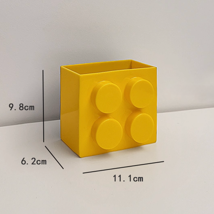 Building Blocks Refrigerator Storage Rack Magnetic Wall-mounted Sundry Items Storage Box Refrigerator Side Storage Rack