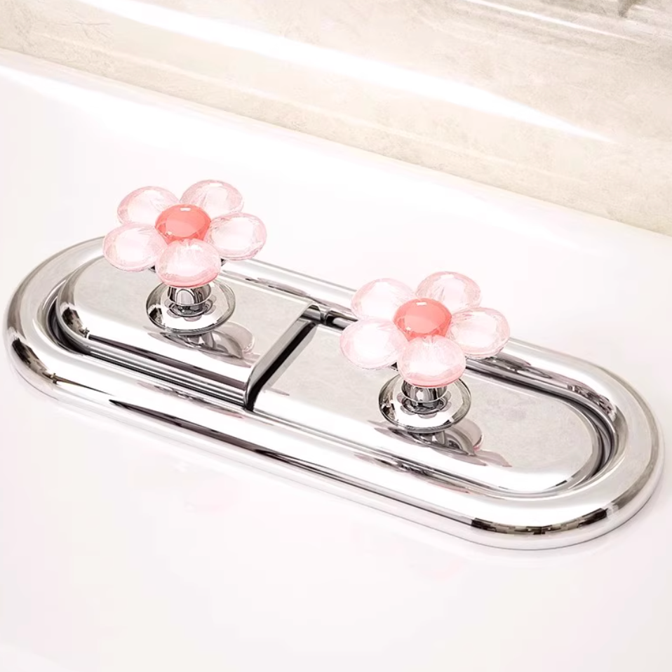 Crystal Flower Button Assist Tool (2Pcs)