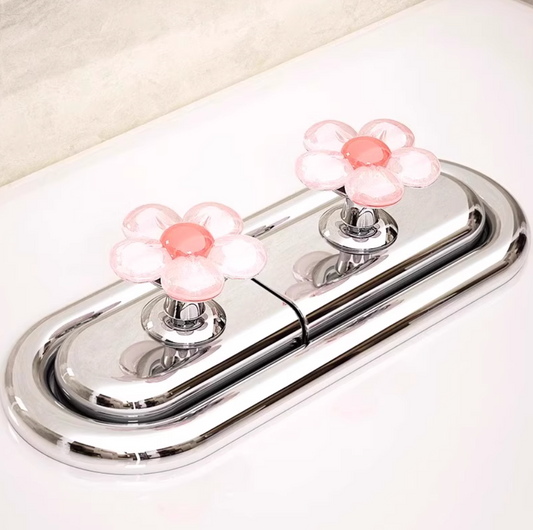 Crystal Flower Button Assist Tool (2Pcs)