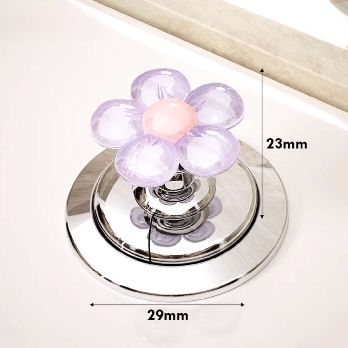 Crystal Flower Button Assist Tool (2Pcs)