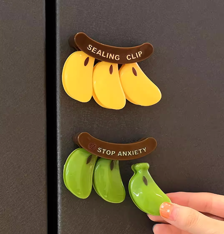 Magnetic Sealing Clips Plastic Bags Moisture-proof Freshness Clips Sealing Strips Snack Storage Clips