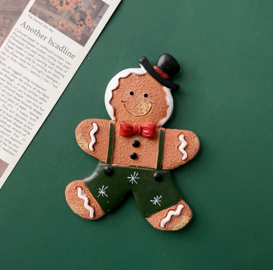 Gingerbread Man Series Fridge Magnet