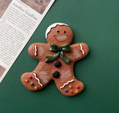 Gingerbread Man Series Fridge Magnet