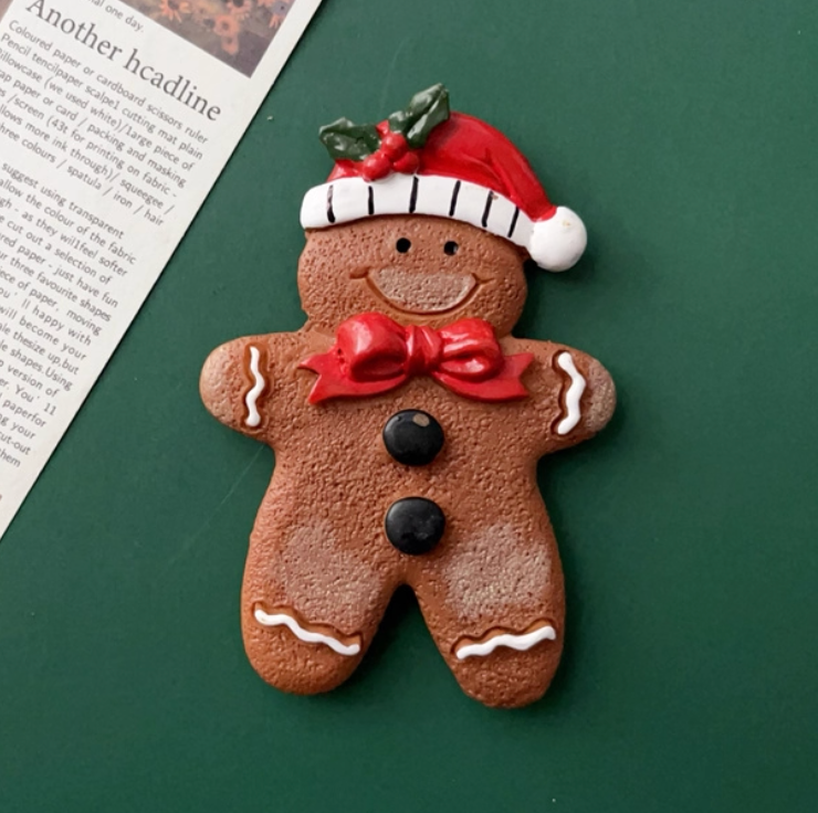 Gingerbread Man Series Fridge Magnet