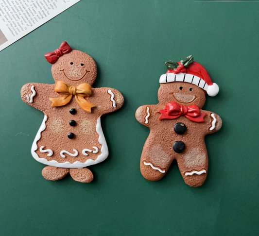 Gingerbread Man Series Fridge Magnet