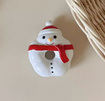 Christmas Decoration Refrigerator Magnets Christmas Donut Series Fridge Magnet