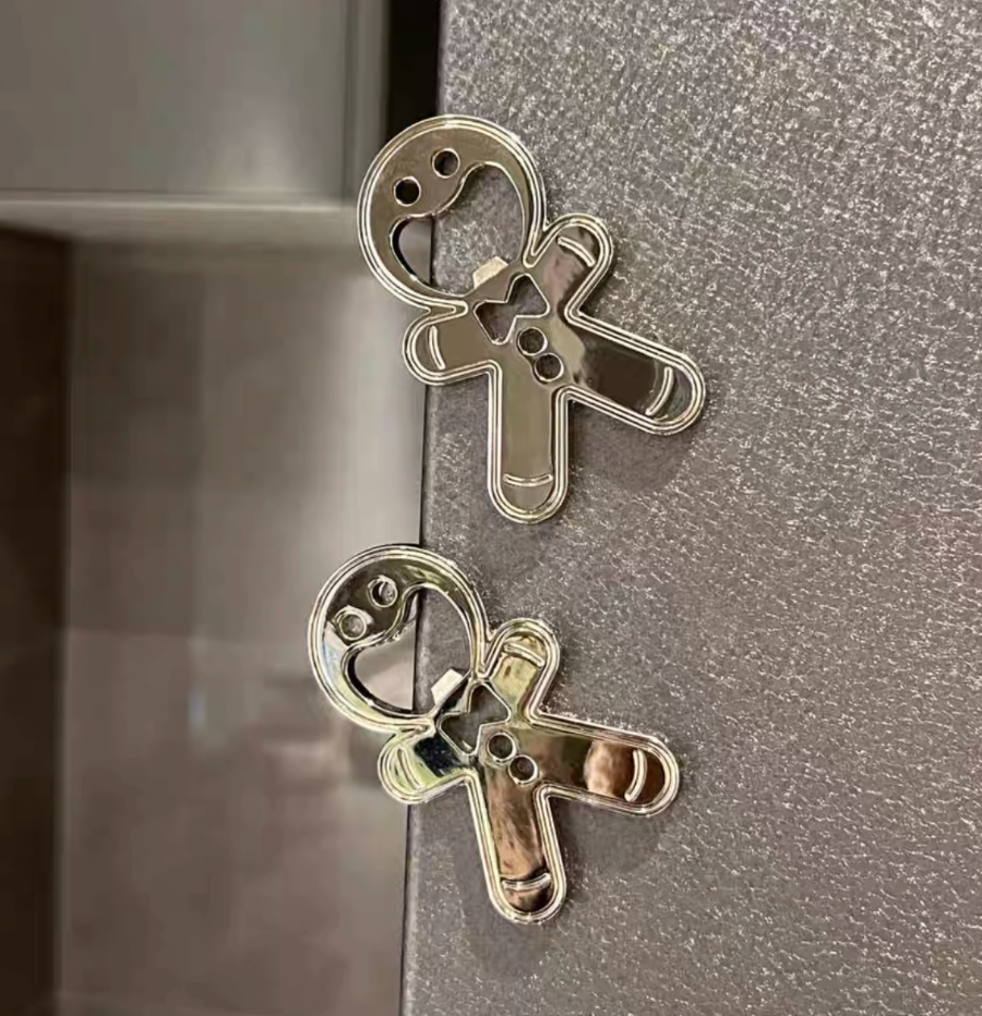 Gingerbread Man Bottle Opener Fridge Magnet (1Pc)