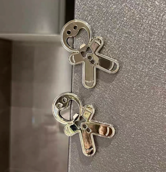 Gingerbread Man Bottle Opener Fridge Magnet (1Pc)