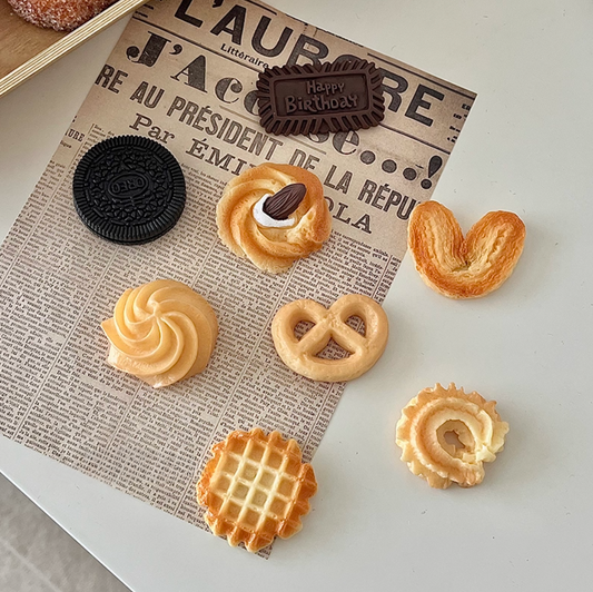 8 PCS Cookies Refrigerator Magnet Set