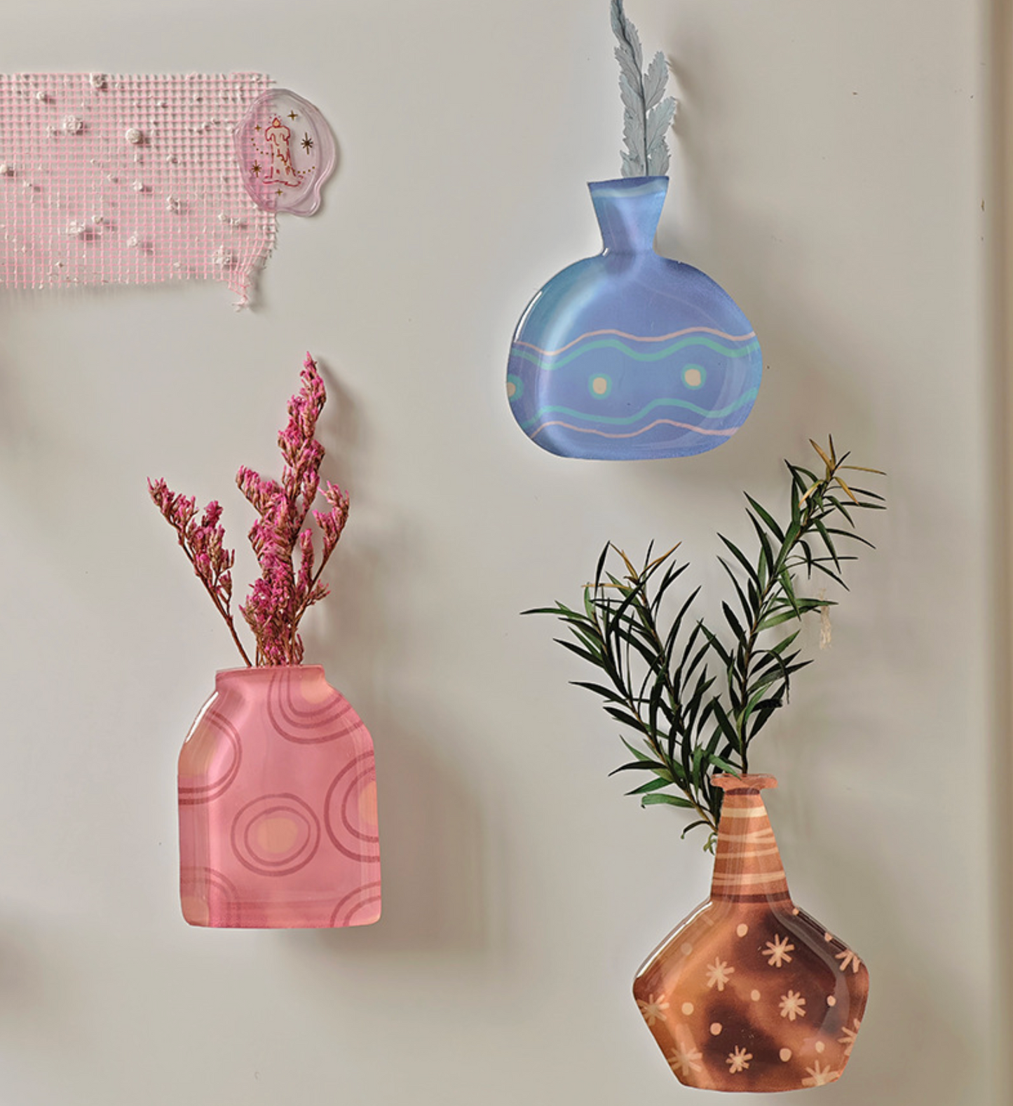 Flower Arrangement Refrigerator Magnets