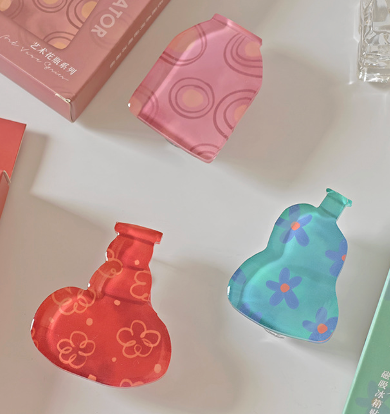 Flower Arrangement Refrigerator Magnets