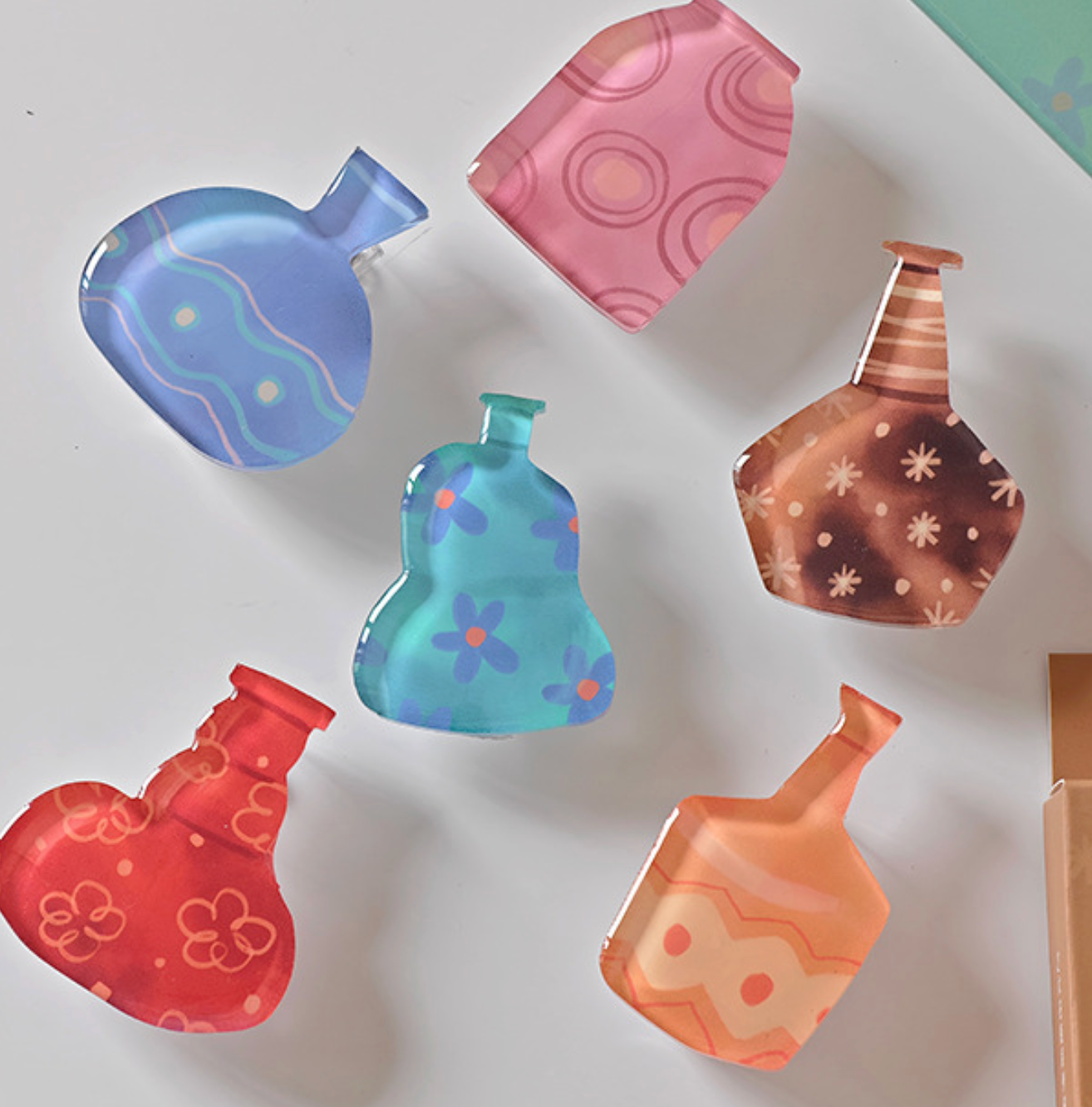 Flower Arrangement Refrigerator Magnets