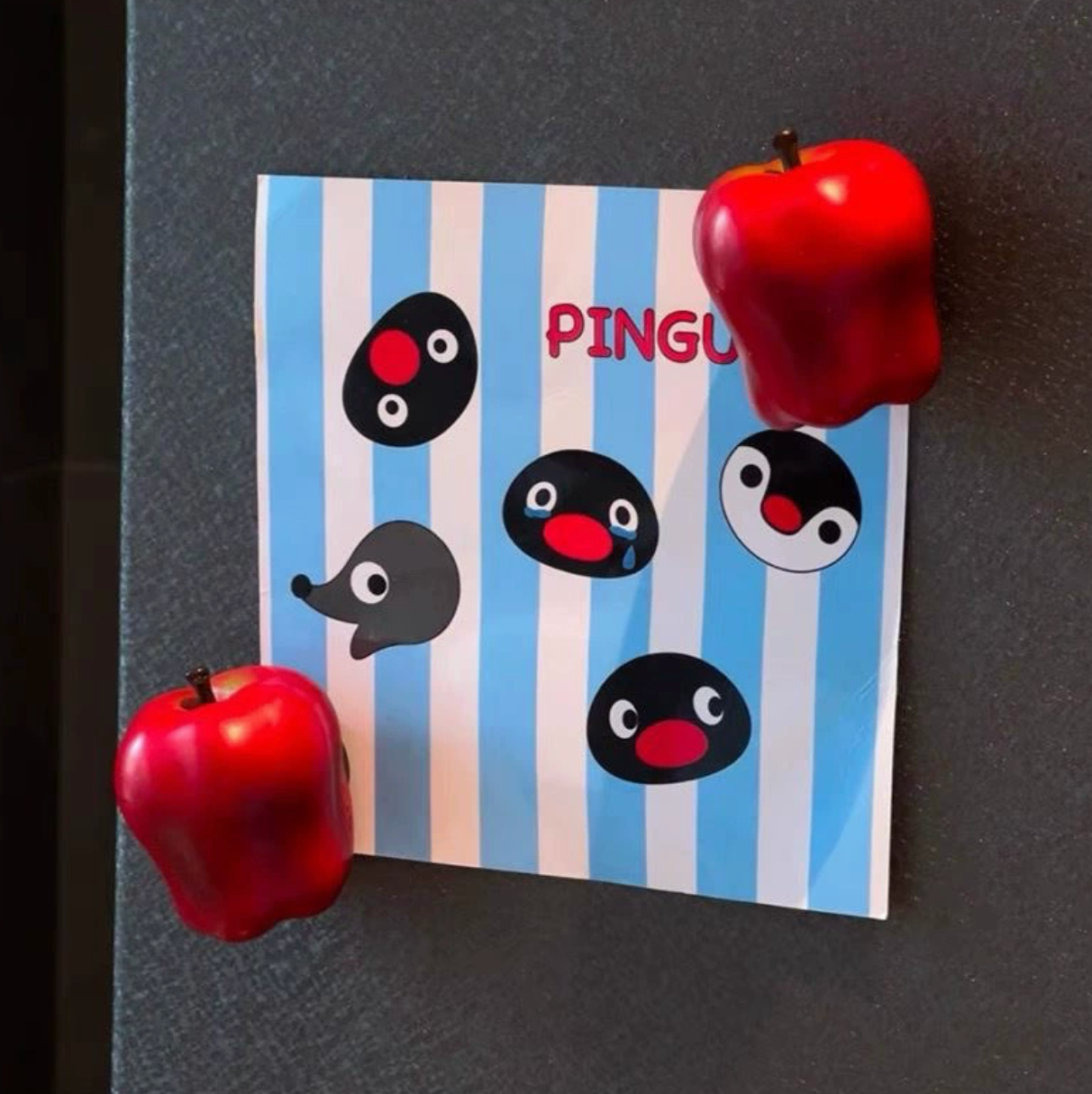 Lucky Apple Refrigerator Magnets