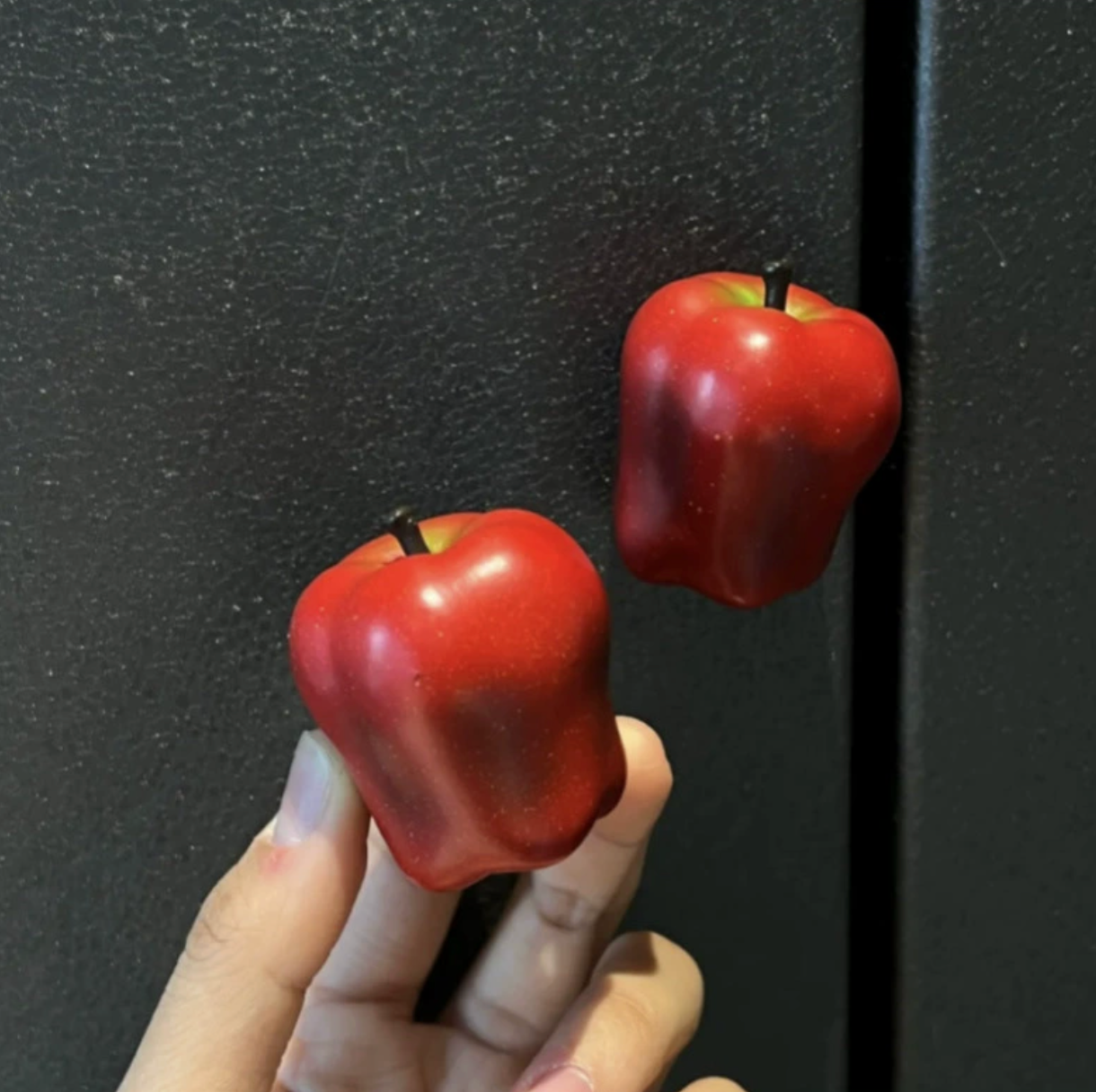 Lucky Apple Refrigerator Magnets