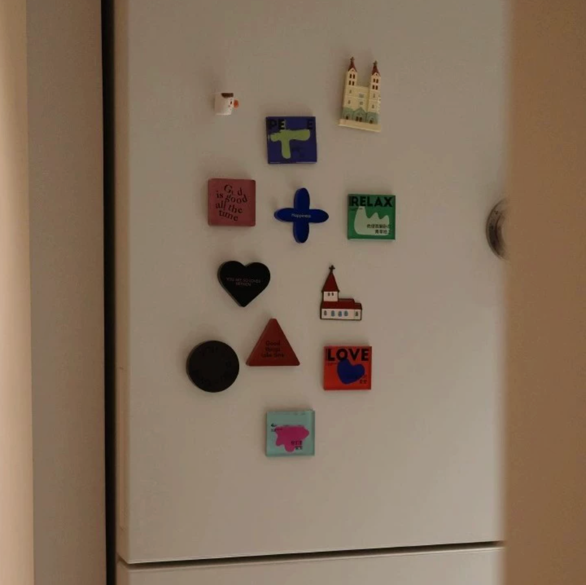 Lucky Words Refrigerator Magnets